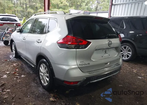 2017 Nissan Rogue Sv из США, поврежденный, VIN 5N1AT2MT8HC873416